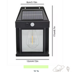 Farol Solar De Pared Con Sensor de Movimiento