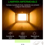 Farol Solar De Pared Con Sensor de Movimiento